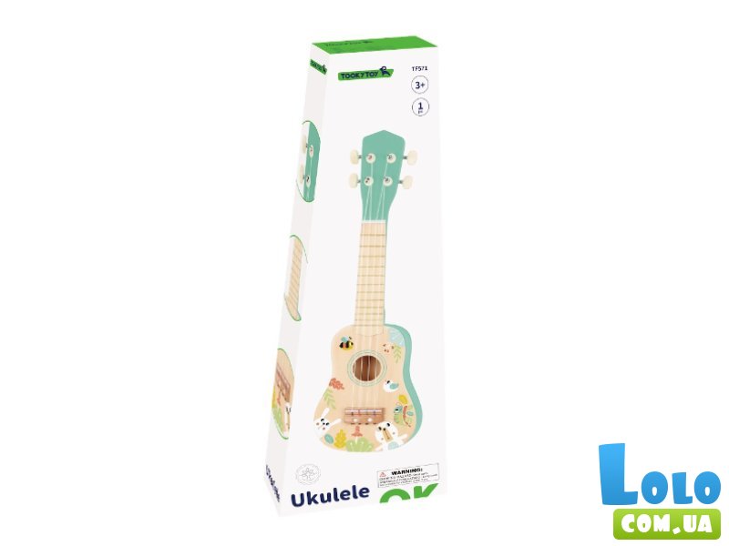Гитара деревянная Укулеле, Tooky Toy