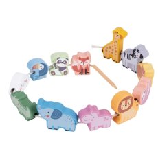 Деревянная шнуровка Зоопарк, Tooky Toy