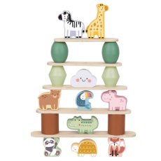 Деревянная игра-балансир Зоопарк, Tooky Toy
