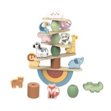 Деревянная игра-балансир Зоопарк, Tooky Toy