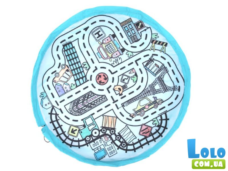 Коврик для игры 3 в 1 Транспорт, Tooky Land