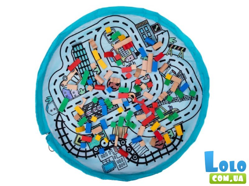 Коврик для игры 3 в 1 Транспорт, Tooky Land