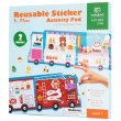Игровой набор с многоразовыми наклейками, Tooky Land