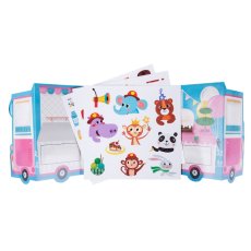 Игровой набор с многоразовыми наклейками, Tooky Land