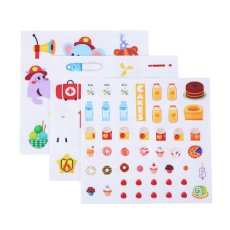 Игровой набор с многоразовыми наклейками, Tooky Land