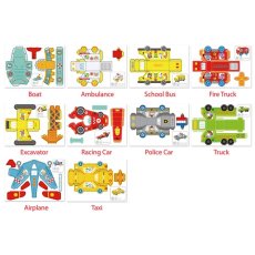 3D оригами Транспорт, Tooky Land