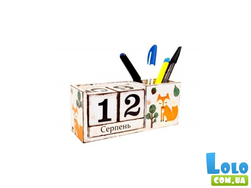 Набор для творчества Декупаж Вечный календарь-подставка, Умняшка