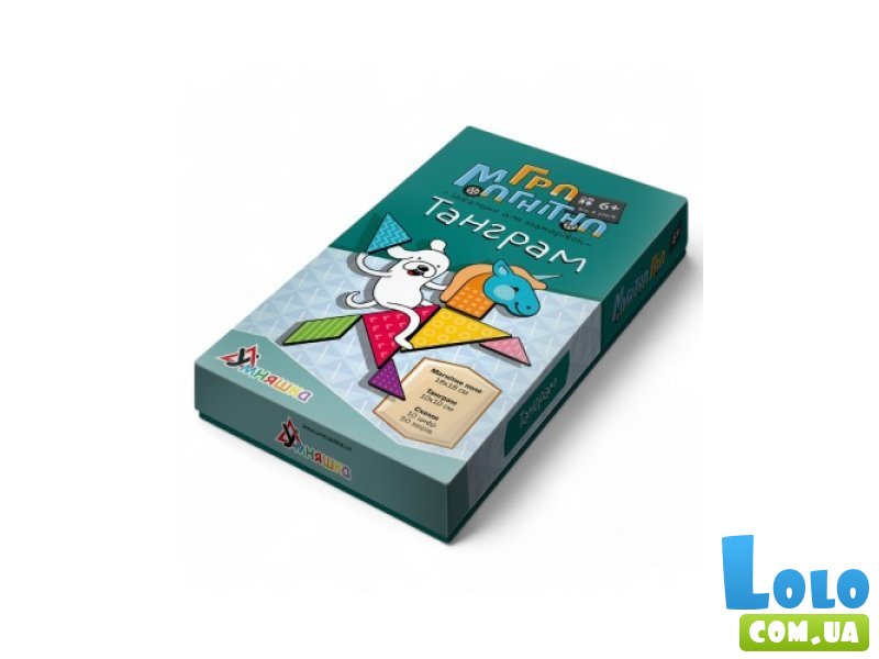 Настольная магнитная игра Танграм, Умняшка