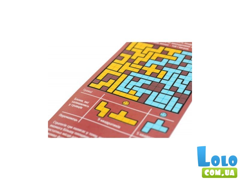 Настольная магнитная игра Тетрис-батл, Умняшка