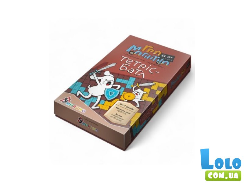 Настольная магнитная игра Тетрис-батл, Умняшка