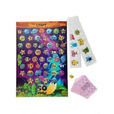 Настольная обучающая игра на добавление Монстроматика, Умняшка