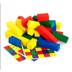 Конструктор деревянный Башни (КД-002), Умняшка, 25 дет.