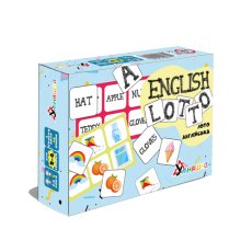Настольная развивающая игра Лото английский/English lotto, Умняшка