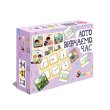 Настольная развивающая игра Лото изучаем время, Умняшка