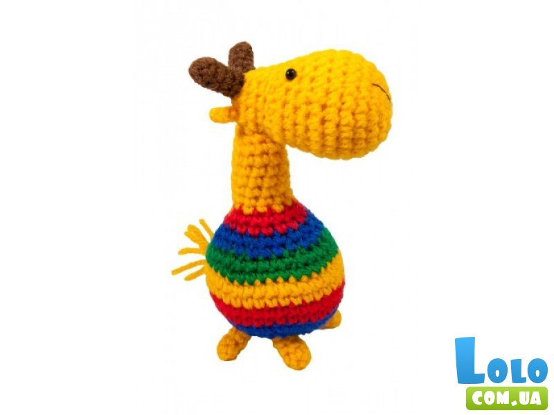 Набор для творчества Вязание крючком Жирафчик, Умняшка