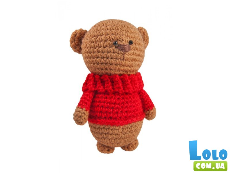 Набор для творчества Вязание крючком. Мишка, Умняшка