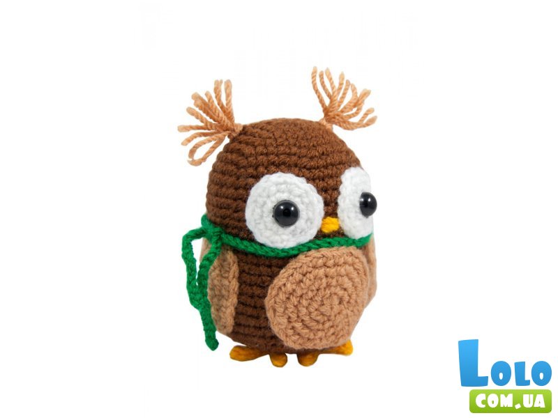 Набор для творчества Вязание крючком. Сова, Умняшка