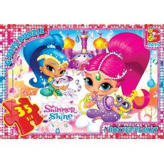 Пазлы Шиммер и Шайн, G-Toys, 35 эл.