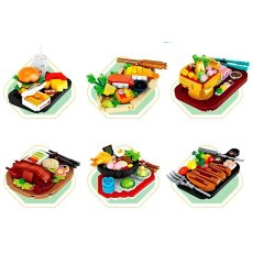 Конструктор Экзотическая еда (FC 8145), 113 дет. (в ассортименте)