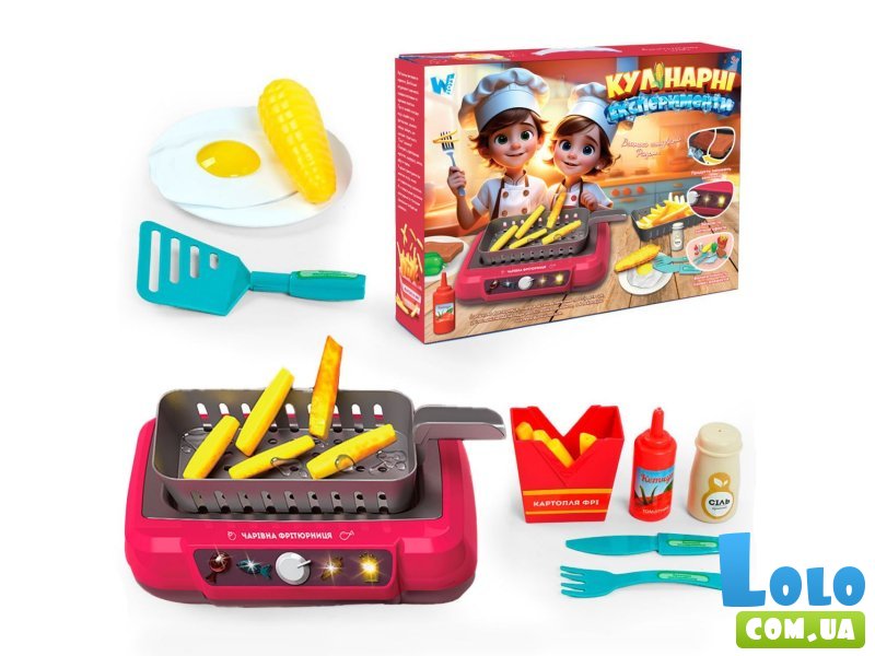 Игровой набор Фритюрница Кулинарные эксперименты, WToys