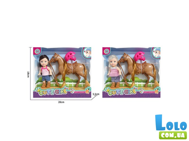 Кукла с лошадью и аксессуарами (в ассортименте)