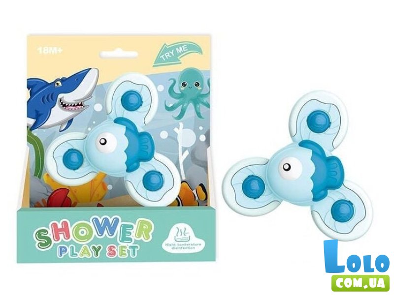 Погремушка-спиннер Рыбка