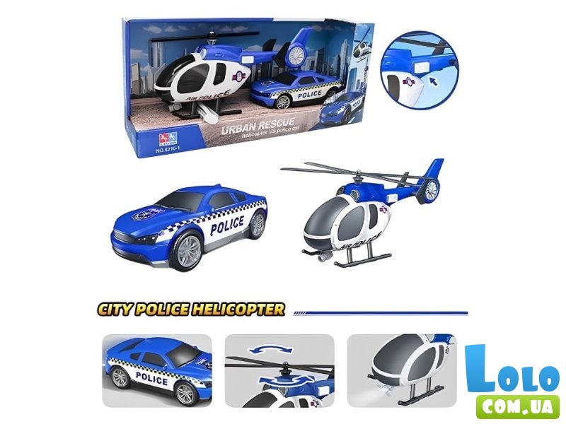 Набор машин Полицейская спецтехника