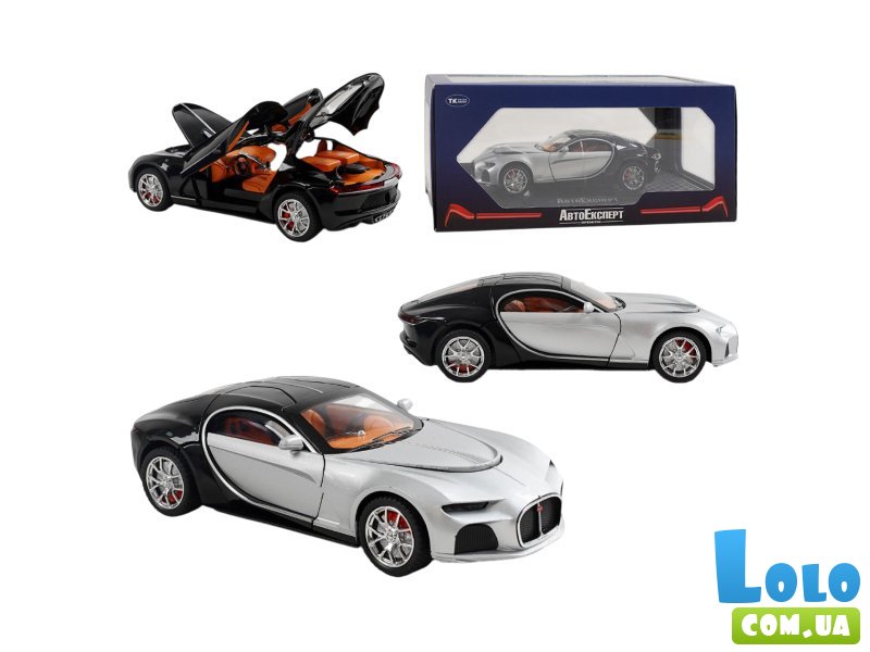 Машина металлическая Bugatti Atlantic, АвтоЕксперт (в ассортименте)