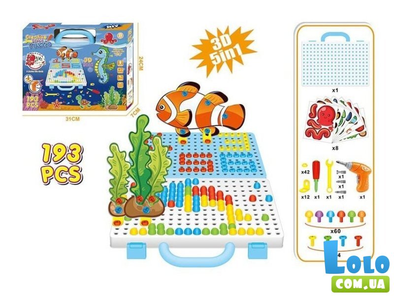 Мозаика 5 в 1 Подводный мир