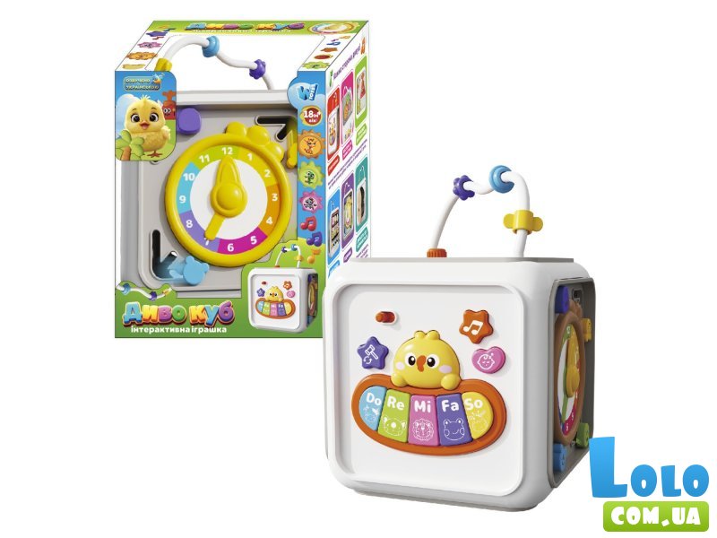 Развивающая игра Куб, WToys (укр.)