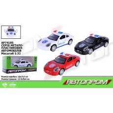 Машина металлическая Полиция, Автопром (в ассортименте)