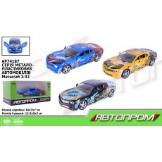 Машина металлическая, Автопром (в ассортименте)