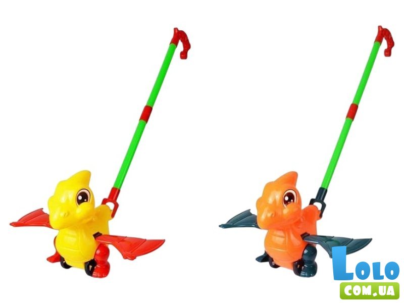 Каталка на палочке Дракончик (в ассортименте)