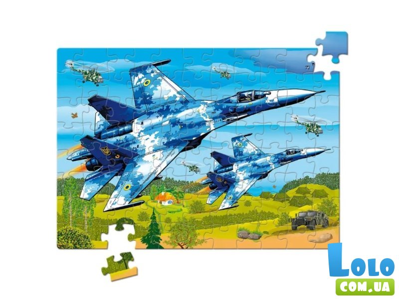 Пазлы Истребитель Су27, Енергія плюс, 88 эл.