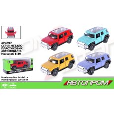 Машина металлическая Джип, Автопром (в ассортименте)
