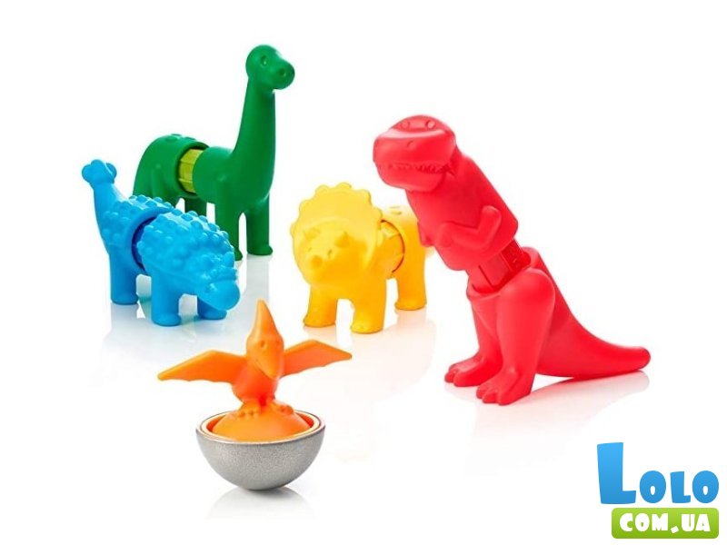 Конструктор магнитный Мои первые динозавры Smartmax (SMX 223), 14 дет.