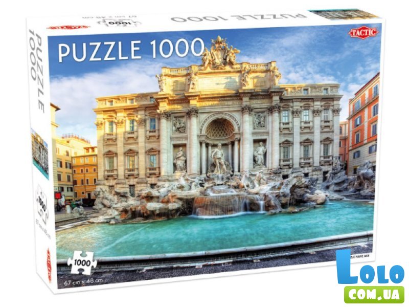 Пазл Фонтан Треви, Tactic, 1000 эл.
