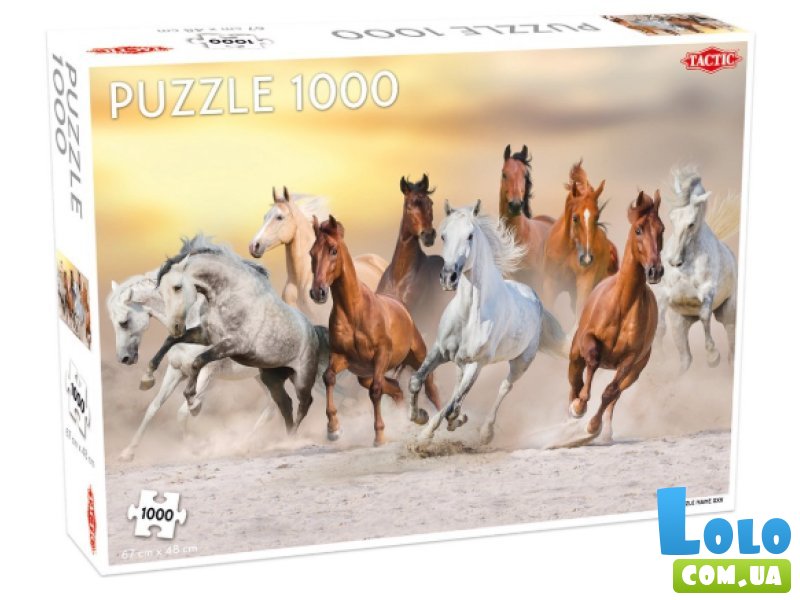 Пазл Дикие лошади, Tactic, 1000 эл.