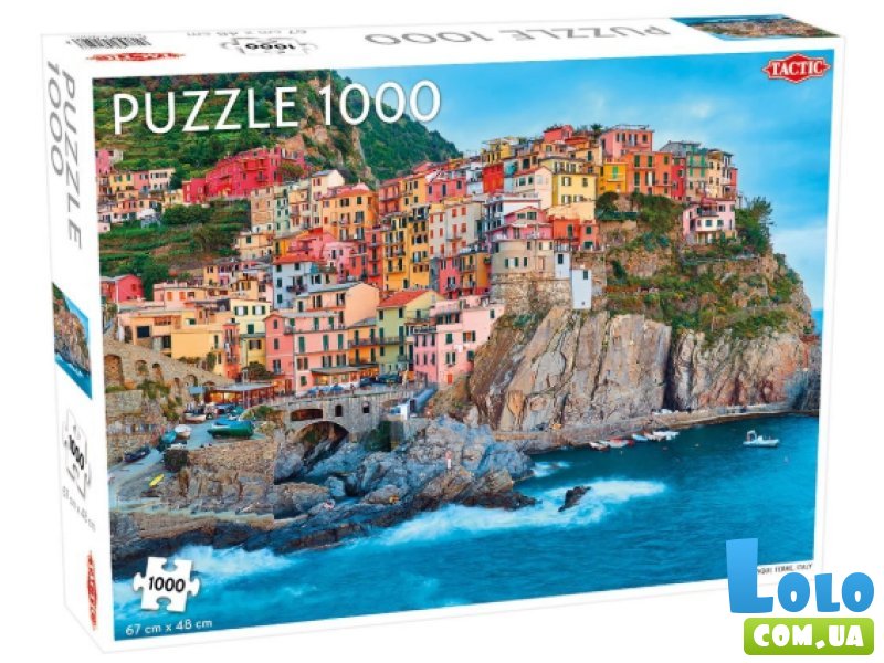 Пазл Чинкве-Терре Италия, Tactic, 1000 эл.