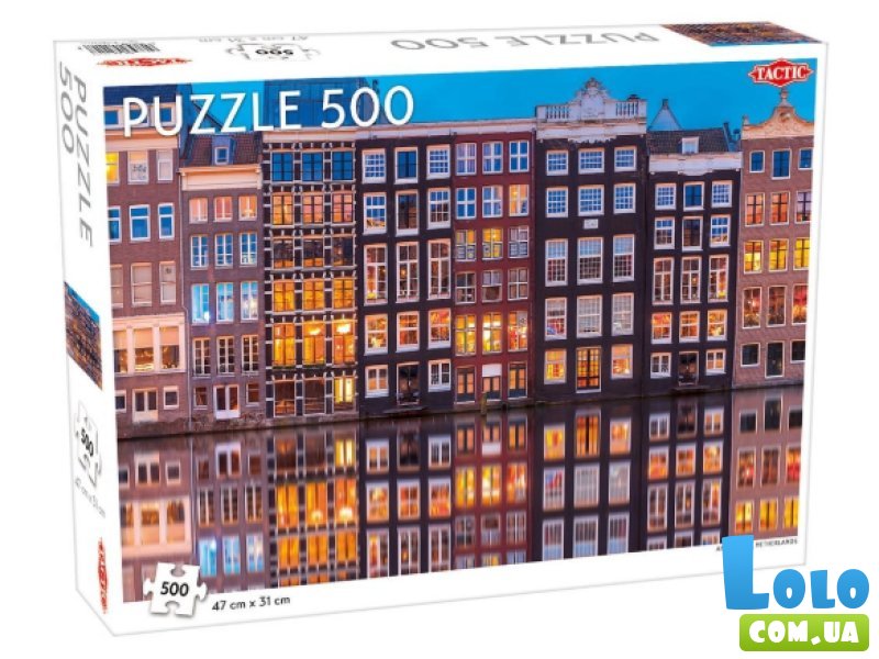 Пазл Амстердам. Нидерланды, Tactic, 500 эл.