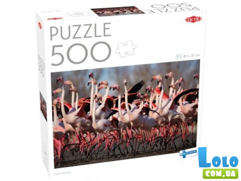 Пазл Большие фламинго, Tactic, 500 эл.
