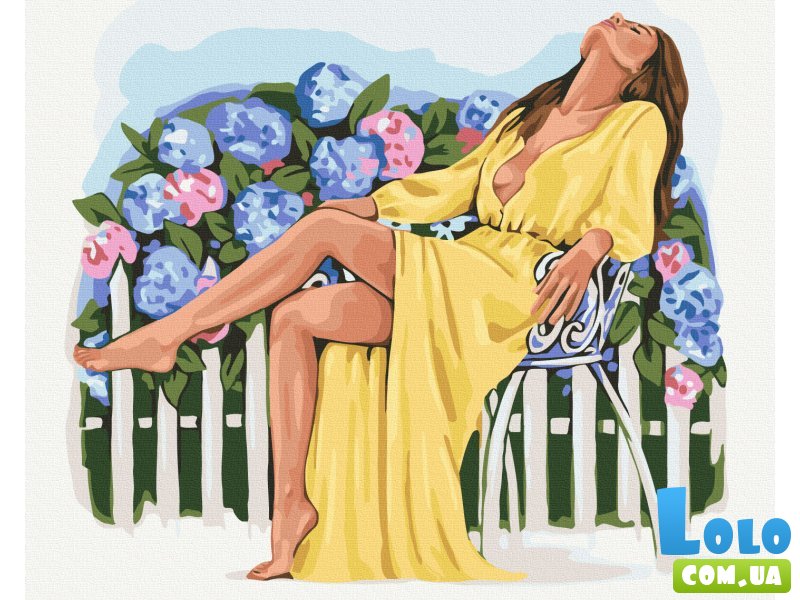 Картина по номерам Цветущее спокойствие ©Alla Berezovska, Brushme (40х50 см)