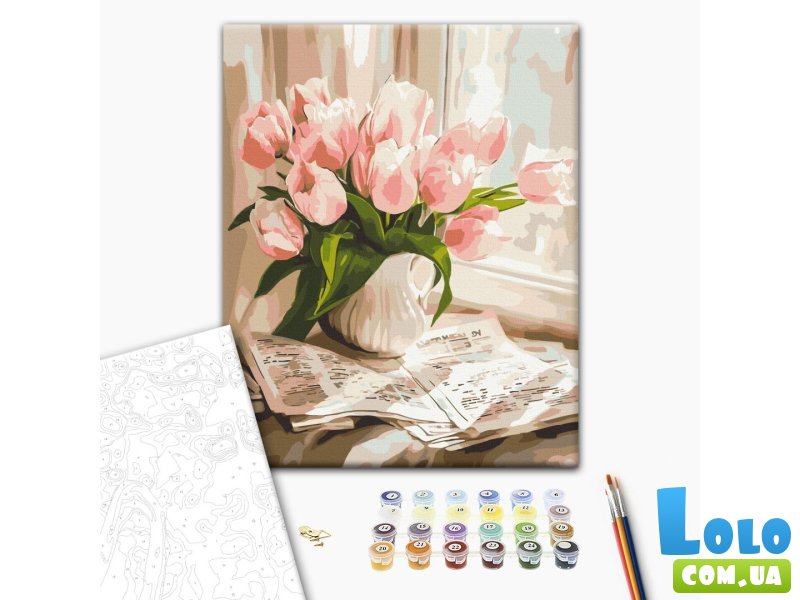 Картина по номерам Утро в лучах нежности, Brushme (40х50 см)