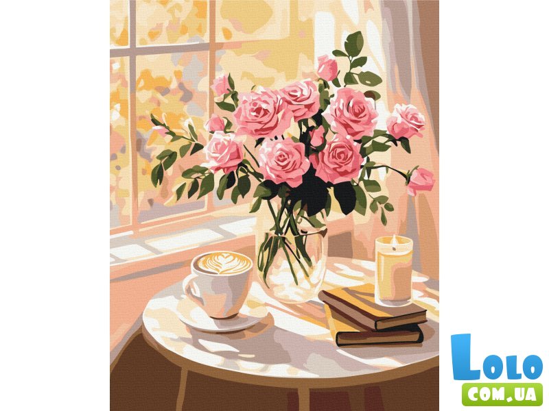 Картина по номерам Утренний натюрморт, Brushme (40х50 см)