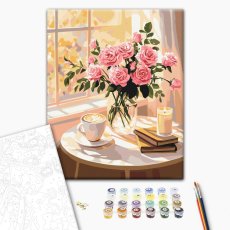 Картина по номерам Утренний натюрморт, Brushme (40х50 см)