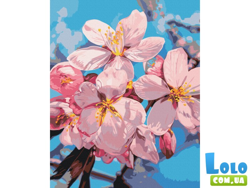 Картина по номерам Цвет сливы ©Anastasiia Osmolovska, Brushme (40х50 см)