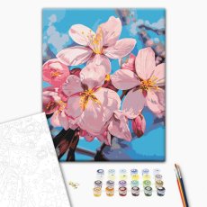 Картина по номерам Цвет сливы ©Anastasiia Osmolovska, Brushme (40х50 см)