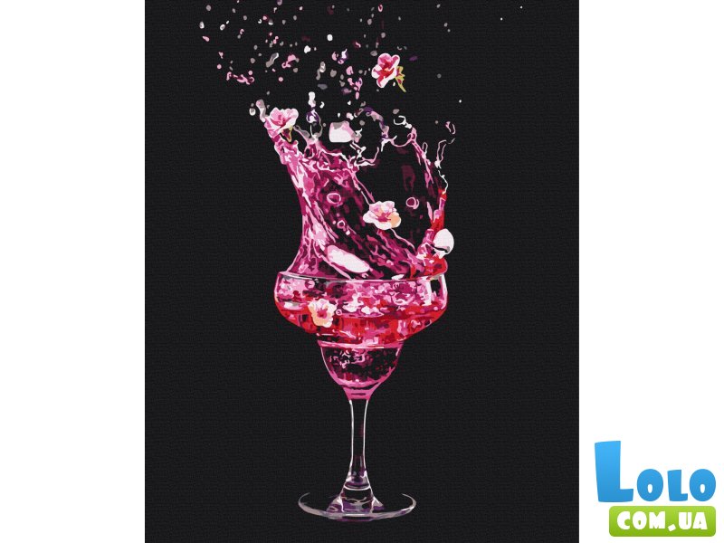 Картина по номерам Весенний коктейль ©galigrafiya, Brushme (40х50 см)