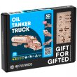 Деревянный механический 3D конструктор Бензовоз, MR.PLAYWOOD (10108), 106 дет.