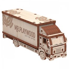 Деревянный механический 3D конструктор Грузовик, MR.PLAYWOOD (10109), 42 дет.